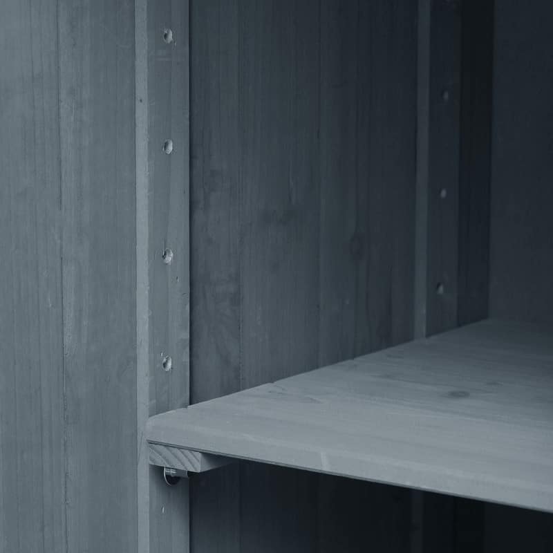 Outdoor Kitchen Island, Solid Wood Storage Cabinet with Stainless Steel Top and Lockable Wheels