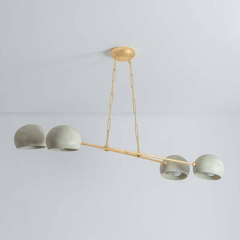 Hudson Valley Lighting 3104 Turner 4 Light 52" Wide Chandelier