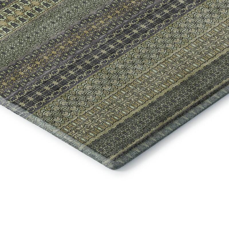 Premium Washable Super Soft Boho Stripes Mayfield Rug