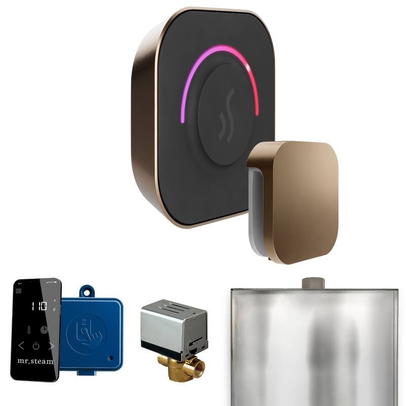 Mr Steam BT Butler Touch Package Steam Shower Control Package with - Nouveau Bronze