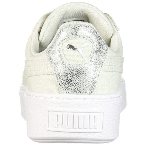 puma basket platform canvas puma basket platform canvas