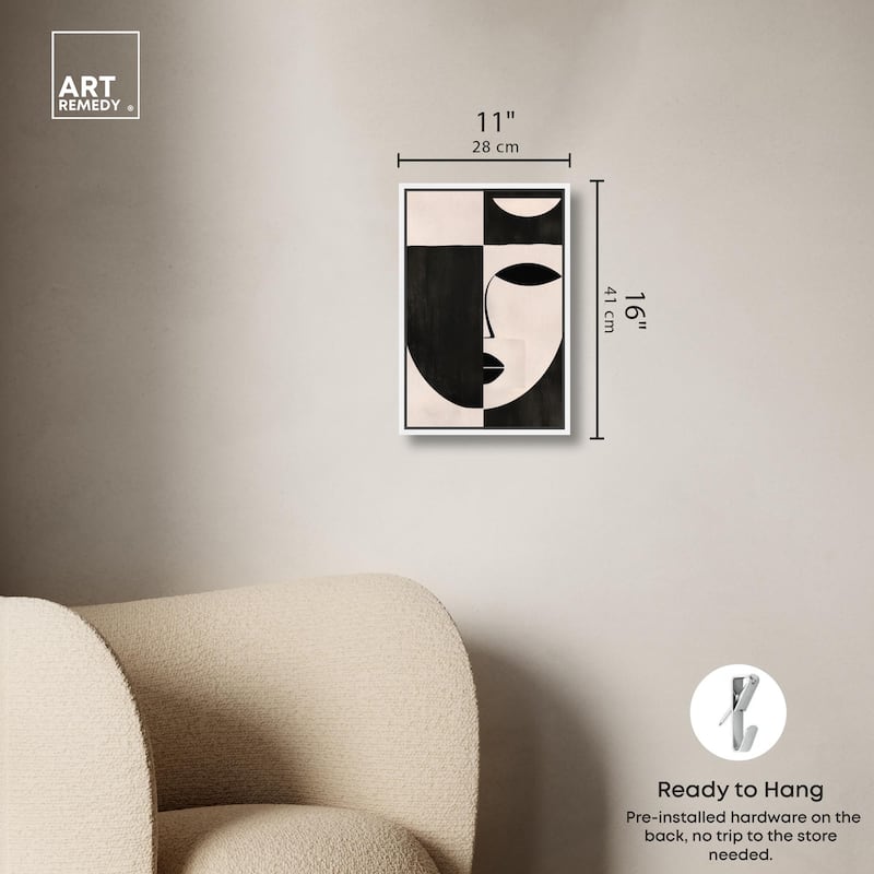 Divided Self II Canvas by Art Remedy