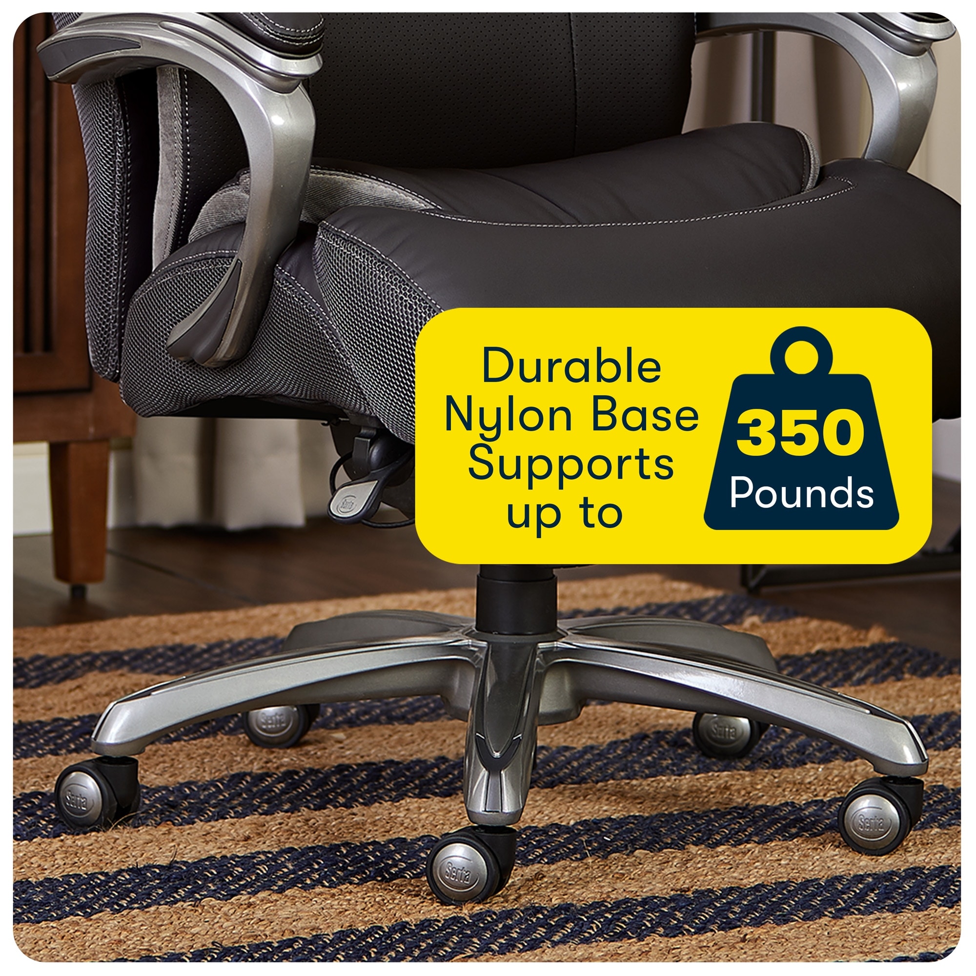 Serta Jackson Big and Tall Executive Office Chair with Smart