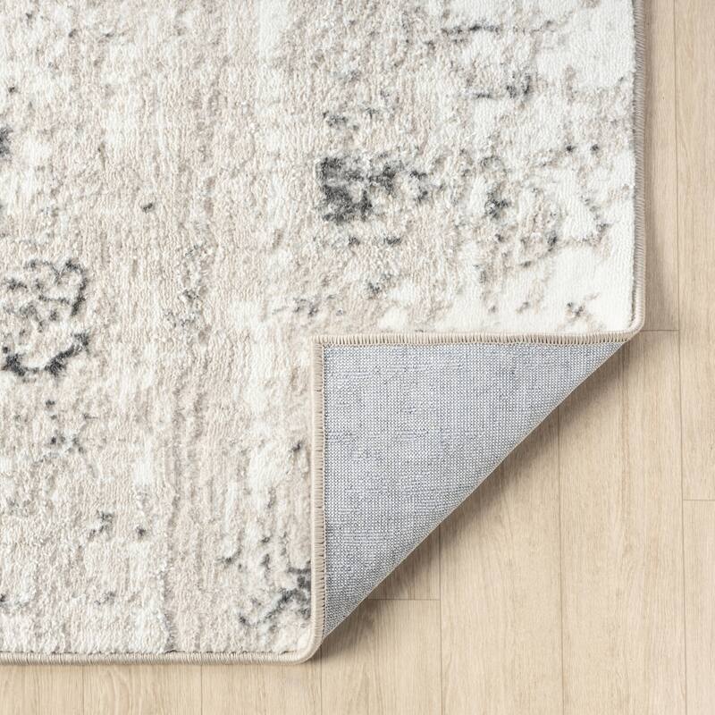Sevita Modern Abstract Polyester Indoor Area Rug