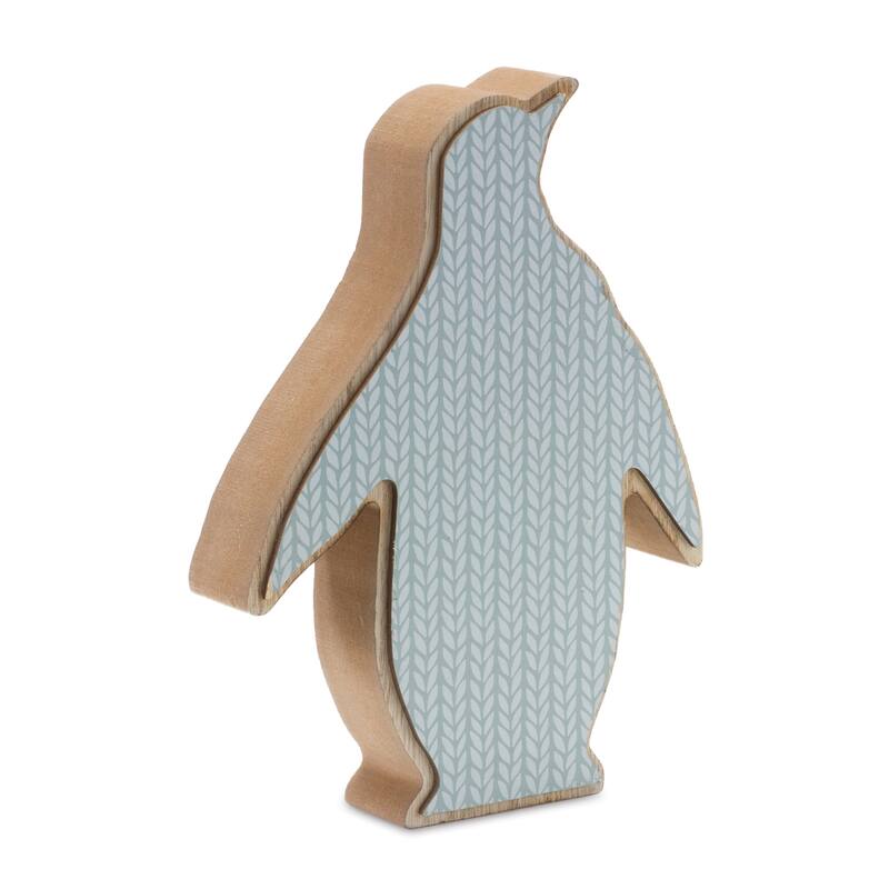 Penguin Christmas Tabletop Decorations - 8" - Set of 2
