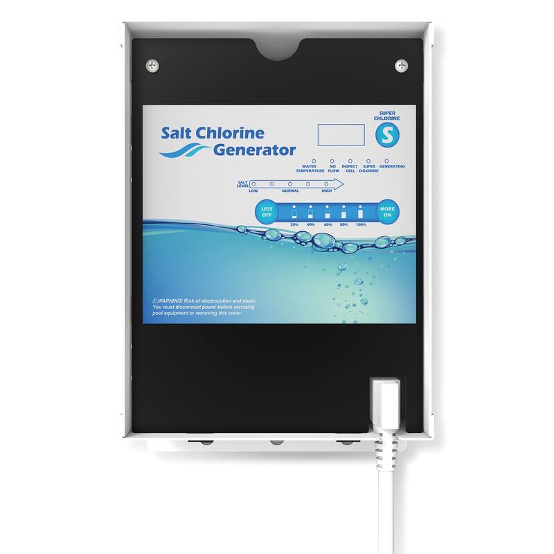 15000 Gallon Swimming Pool Salt Water Chlorine Generator System 7