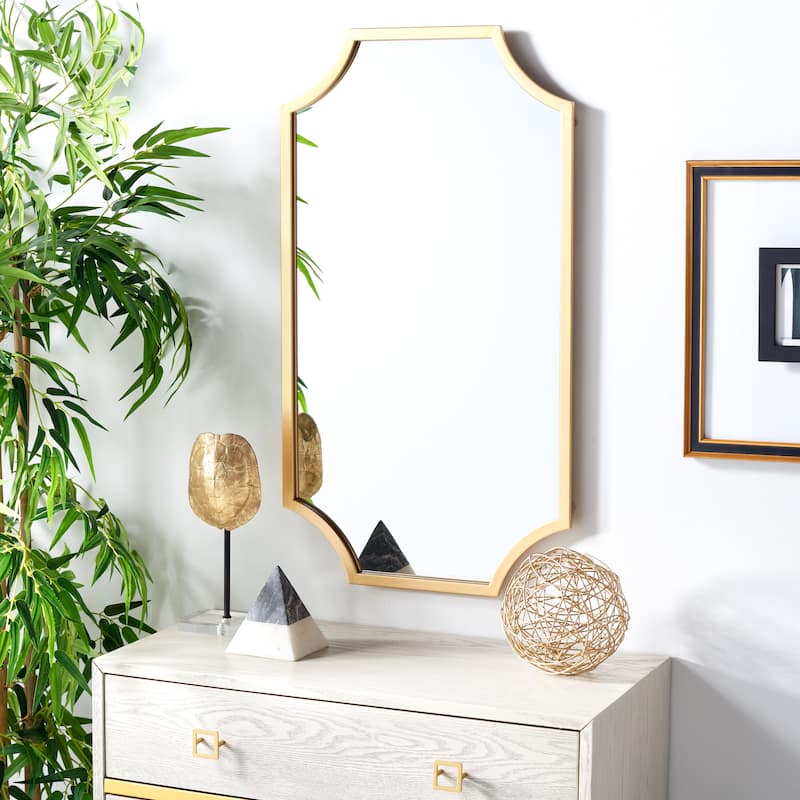 SAFAVIEH Shanelle 20 x 36-inch Rectangular Mirror - 19.8" W x 0.8" D x 36" H