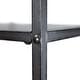 preview thumbnail 4 of 8, Zaur Urban 6-Shelf Grey Metal Open Back Tiered Bookshelf by Furniture of America