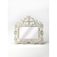 preview thumbnail 1 of 1, Butler Favart White Carved Wall Mirror - A White - A