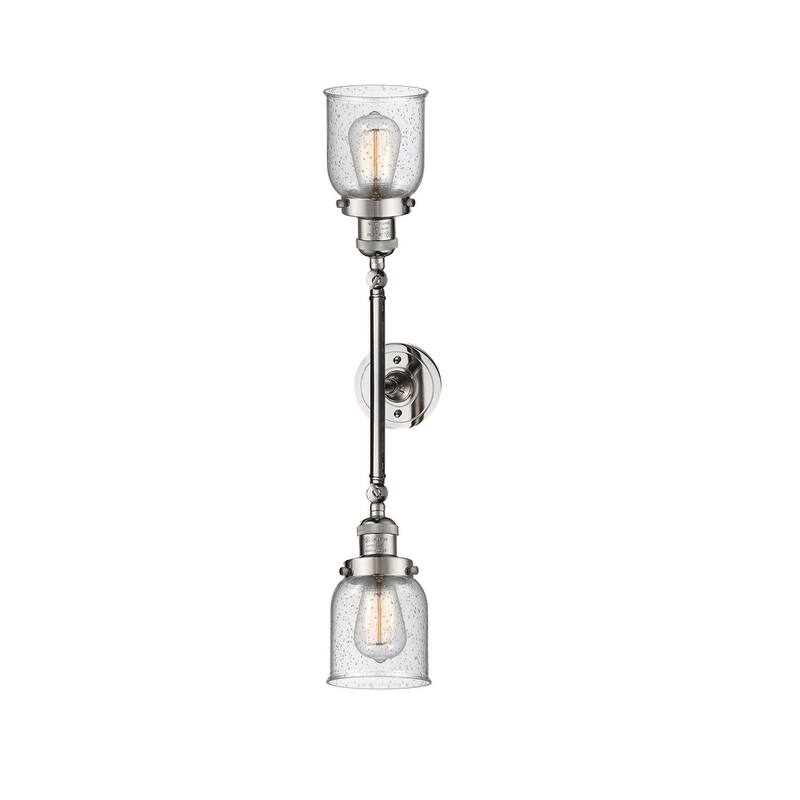 Innovations Lighting Small Bell 2 Light 23" Wide Bathroom Vanity Light