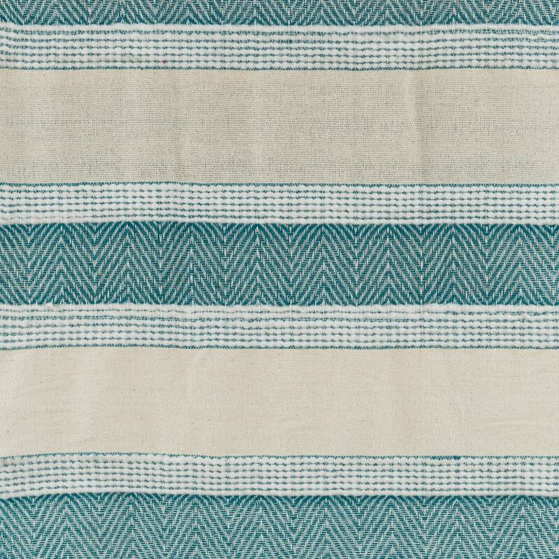 Rizzy Home Chevron Stripe Hand Loomed Cotton Throw