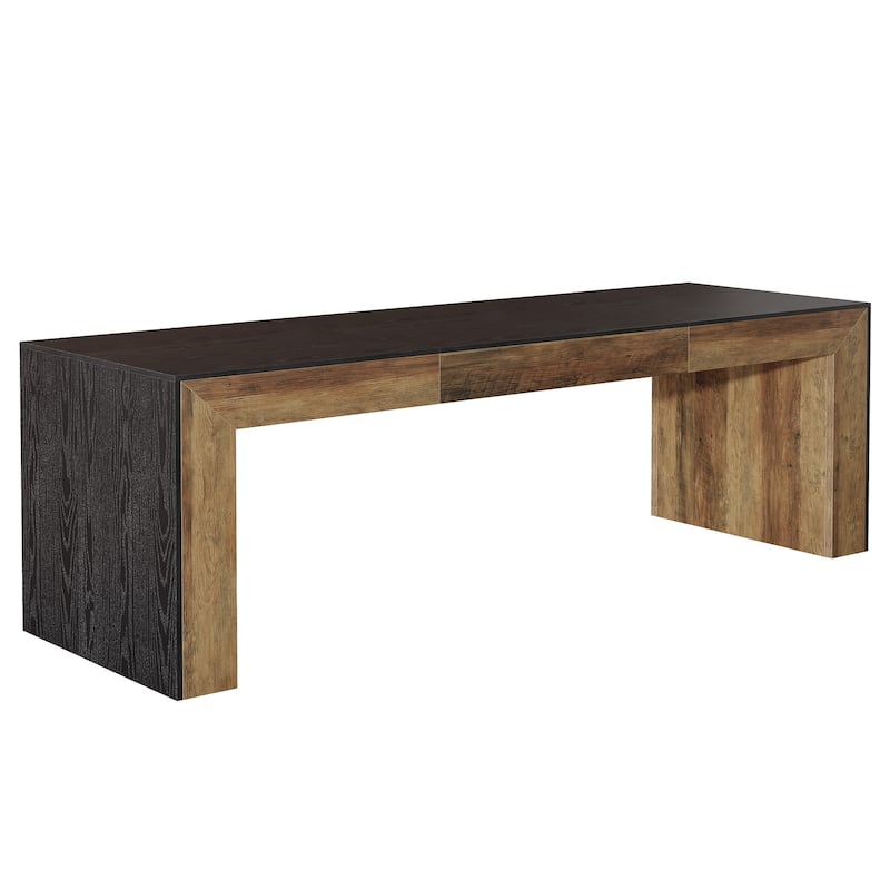 86.6'' Long Double Computer Desk Large Workstations for 2 Person