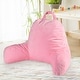 preview thumbnail 6 of 69, Cheer Collection Kids Size Reading and Backrest Pillow with Armrest Pink