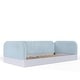 preview thumbnail 29 of 124, Bonwell Upholstered Teddy Fleece Montessori Floor Bed with Half-Enclosed & Curved Guardrails for Kids by GDFStudio