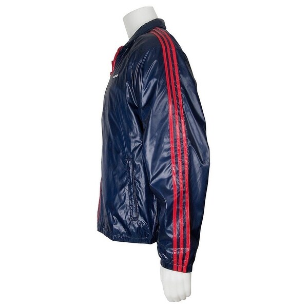 adidas leather jacket mens