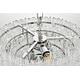 preview thumbnail 8 of 9, Elegant Lighting 1780D15 Emilia 4 Light 15" Wide Crystal Pendant