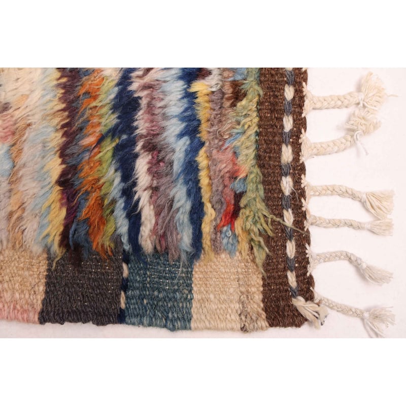 ECARPETGALLERY Hand-knotted Pak Finest Marrakesh Multi Color Wool Rug - 8'4 x 9'9