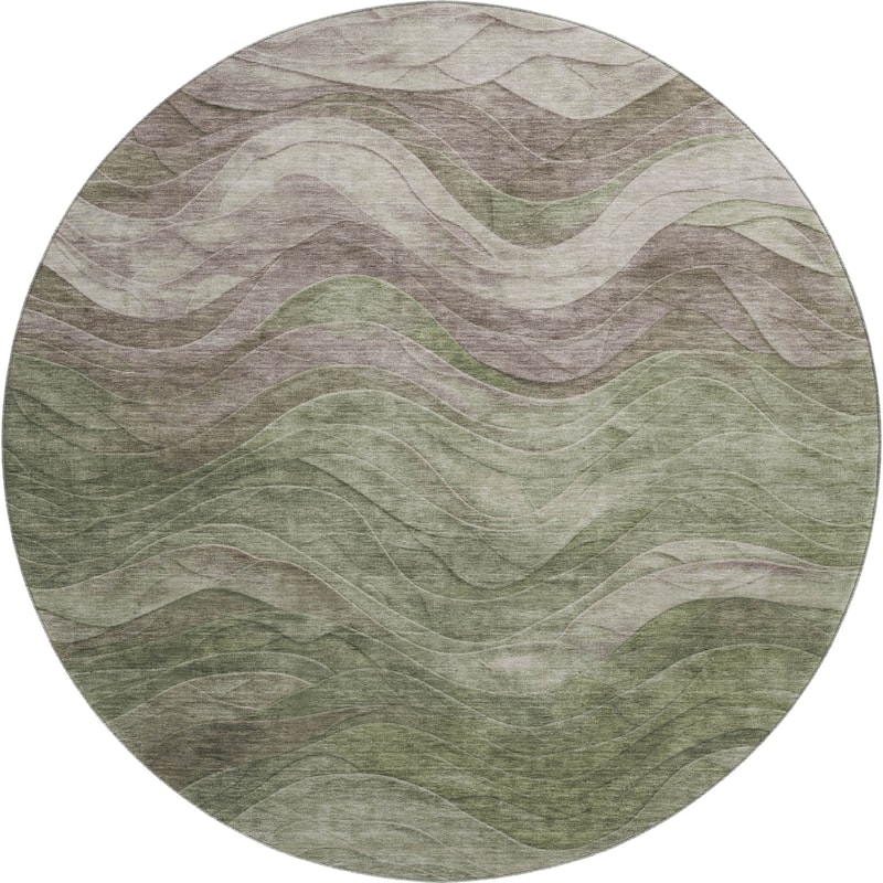 Premium Washable Super Soft Modern Waves Mayfield Rug