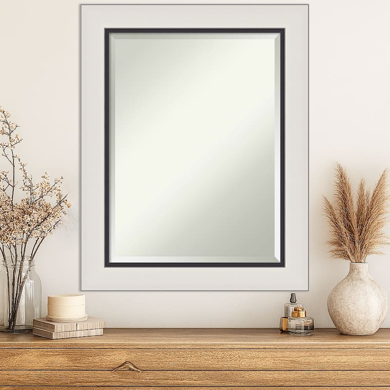 Ellie Beveled Framed Wall Mirror