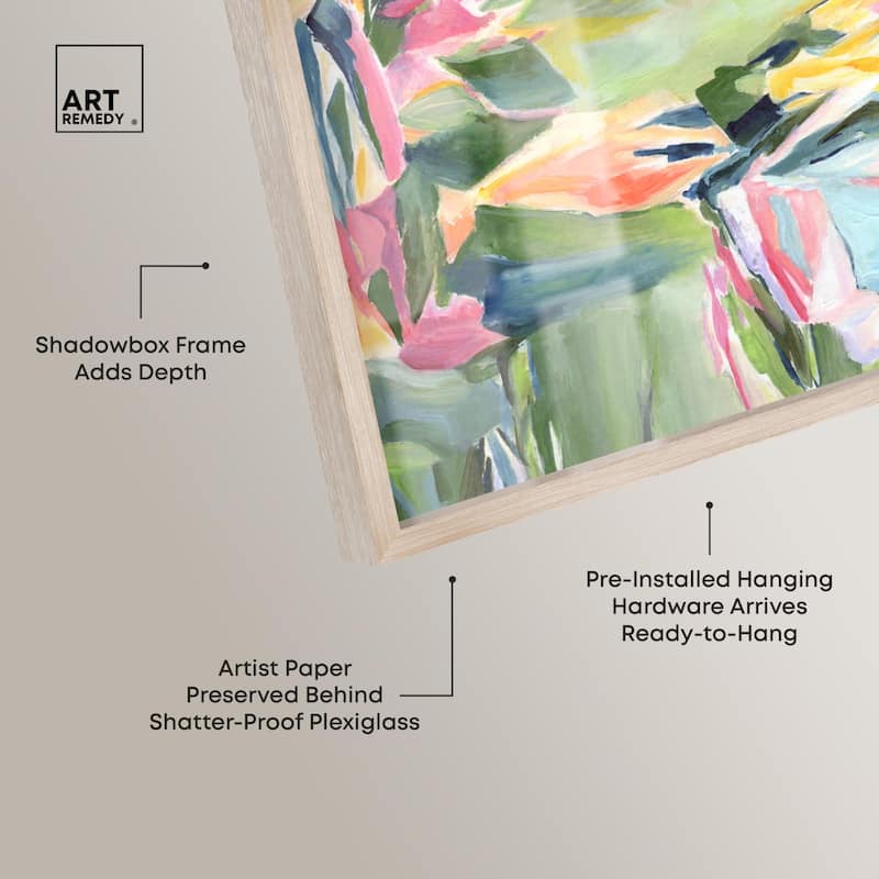 Sunkissed Garden Shadowbox by Art Remedy