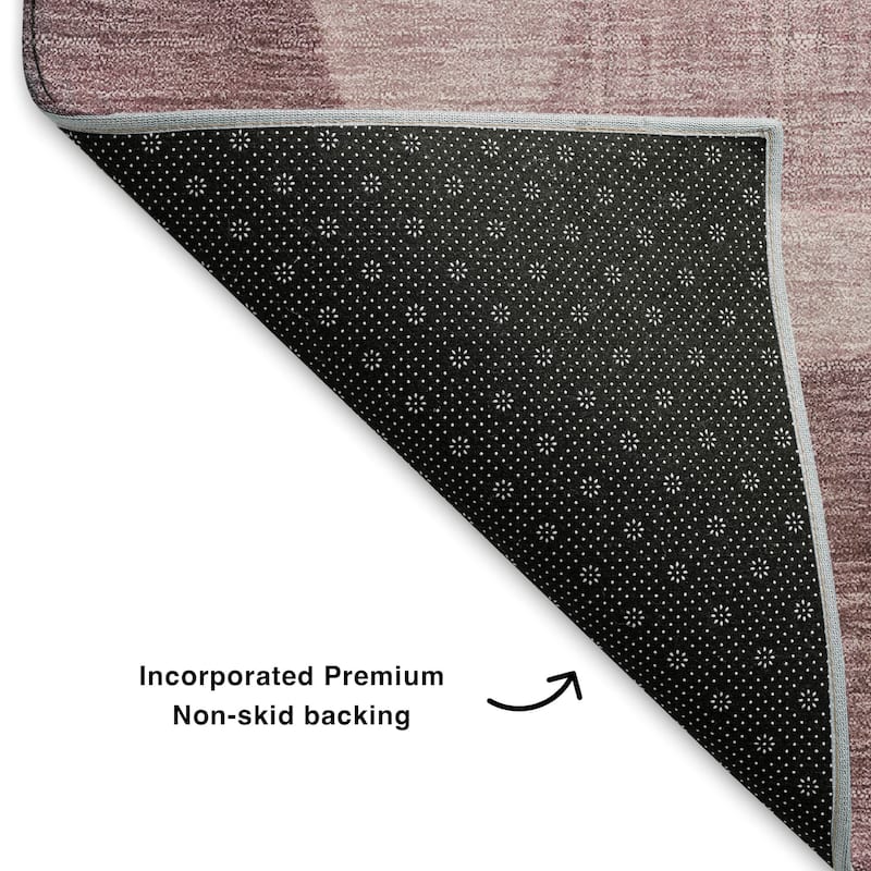 Premium Washable Super Soft Contemporary Bubbles Mayfield Rug