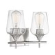 preview thumbnail 8 of 9, Savoy House Octave 2 Light 14" Wide Bathroom Vanity Light