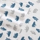 preview thumbnail 99 of 146, Eddie Bauer 100% Cotton Flannel Novelty Prints Sheet Set