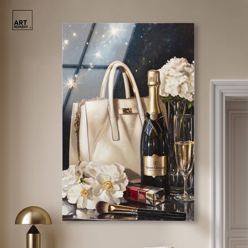 Cheers to Starry Glam Acrylic by Art Remedy, Ready to Hang