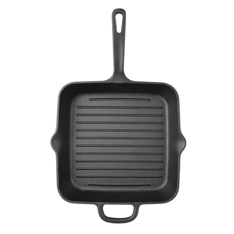 MasterPRO 10-Inch Grill Pan with Helper Handle