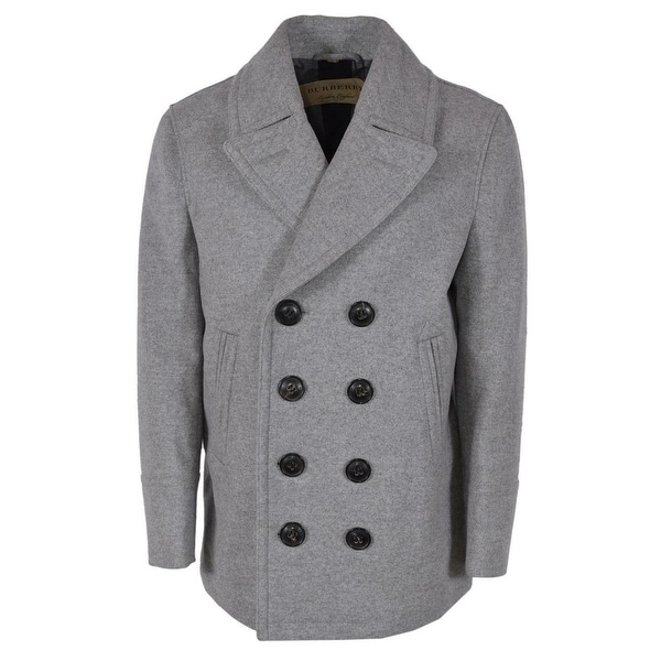 burberry wool pea coat