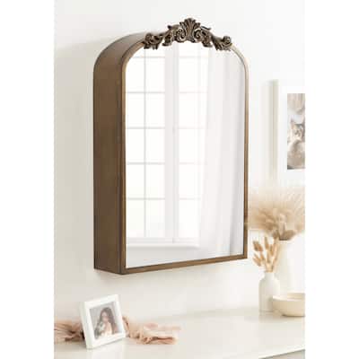 Kate and Laurel Arendahl MDF Jewelry Cabinet with Mirror - 20x6x30