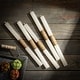 preview thumbnail 2 of 0, Melon White Timber Tapers - Set of 12 - .75"L x .75"W x 12"H