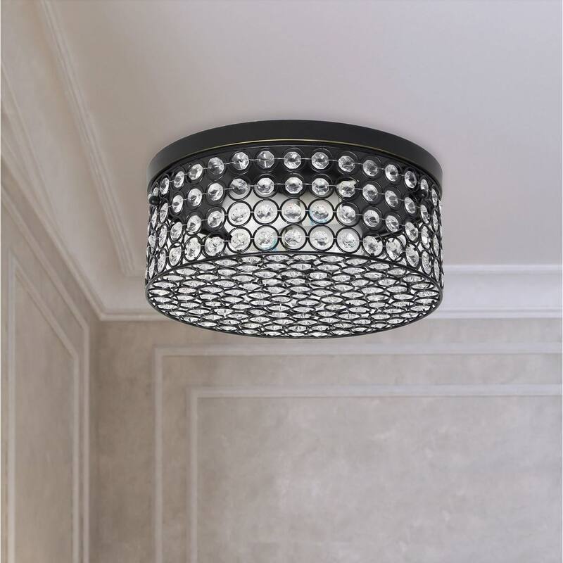 12" Elipse Round Flushmount - 12 x 12 x 5 in - 12 x 12 x 5 (L x W x H)