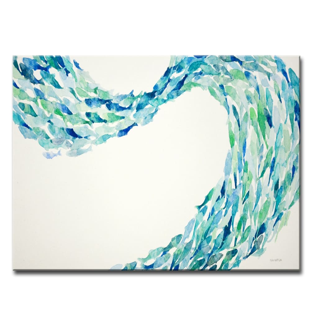 'Flow' Wrapped Canvas Wall Art by Norman Wyatt Jr.