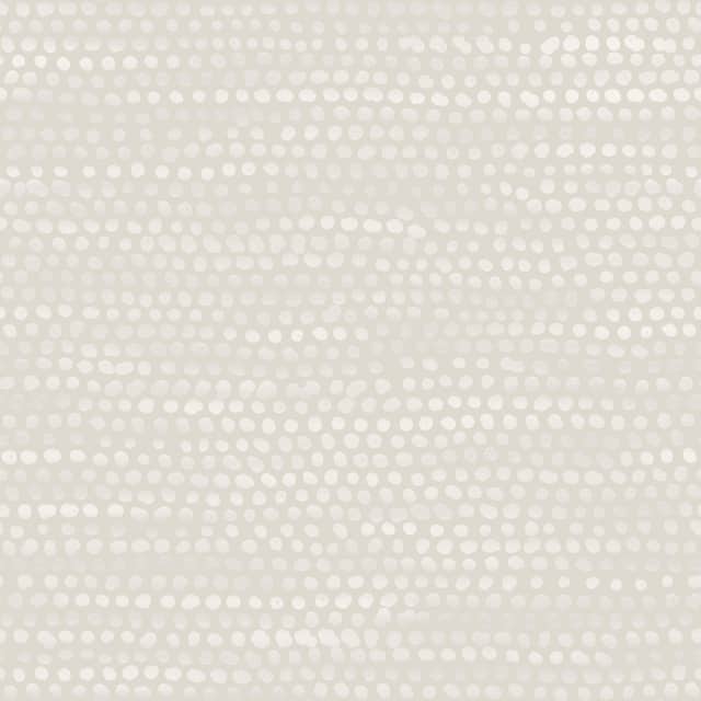 Moire Dots Removable Peel and Stick Wallpaper - Pearl Grey