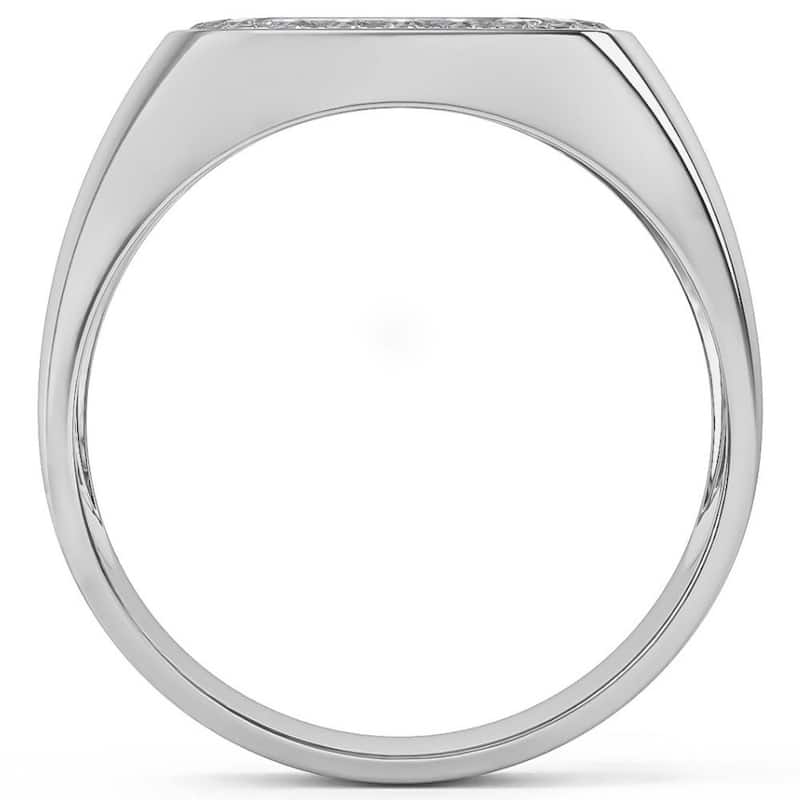 1/2Ct Diamond Men's Wedding Ring Anniversary Band in White, Yellow, or Rose Gold