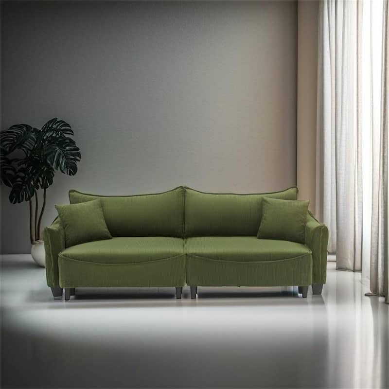 Corduroy Fabric Sofa
