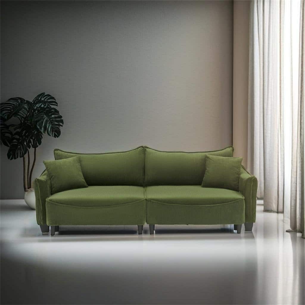 Corduroy Fabric Sofa
