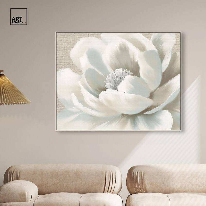 Silken Sepal II Canvas by Art Remedy