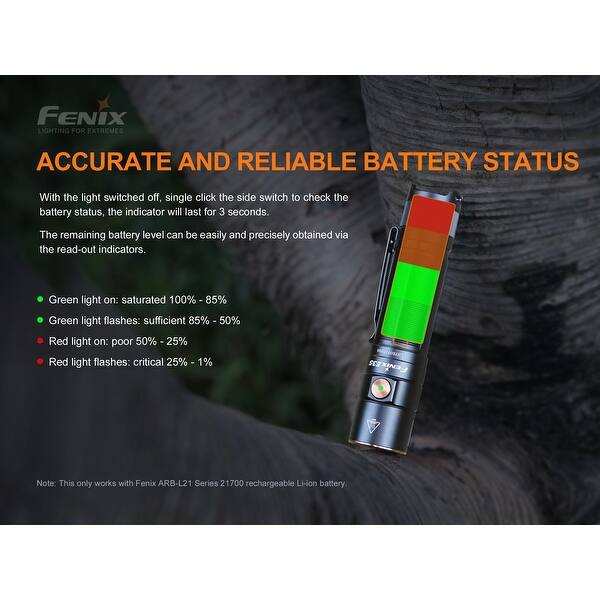 fenix e35 led flashlight V3.0 3000 Lumen USB-C Rechargeable EDC the Fenix E35 V3.0 Fenix Dual Battery Bundle E35R