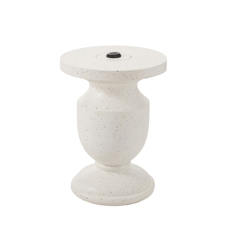 Christopher Knight Home - MGO Outdoor Umbrella Base with Adjustable Pole Fittings and Sand-Fill Stability, 24.25''H