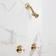 preview thumbnail 11 of 14, Kingston Brass Victorian Double-Handle Shower Faucet