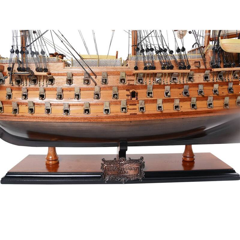Ultimate HMS Victory Combo: A Model Ship and Classic Hat