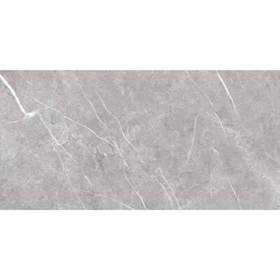 Opera 12x24 Glossy Marble Look Porcelain Tile - Floor, Wall - Large Format