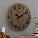 preview thumbnail 1 of 19, FirsTime & Co. Rustic Farmhouse Barn Wood Wall Clock