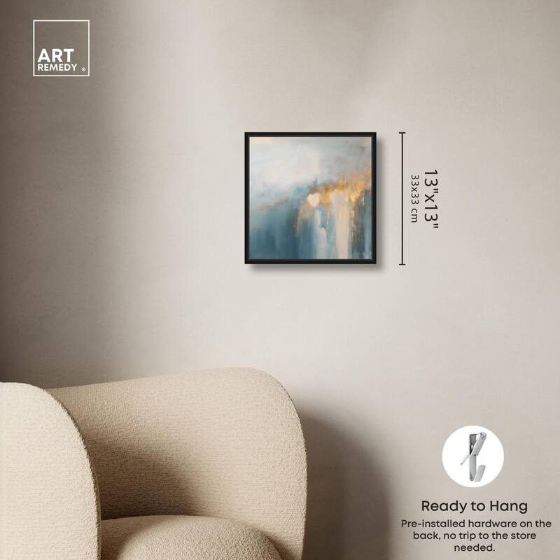 Golden Tears II Canvas by Art Remedy