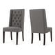 preview thumbnail 38 of 76, Blythe Tufted Dining Chair (Set of 2) by Christopher Knight Home
