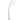 Maisel 91-inch Hanging Crystal Arc Tree Floor Lamp Black