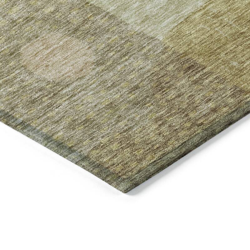 HomeRoots Geometric Transitional Rectangle Outdoor Rug
