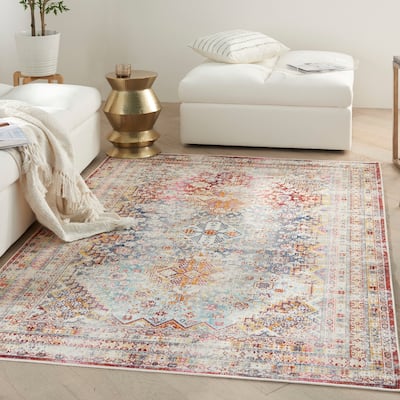 Nourison Vintage Kashan Traditional Persian Vintage Area Rug